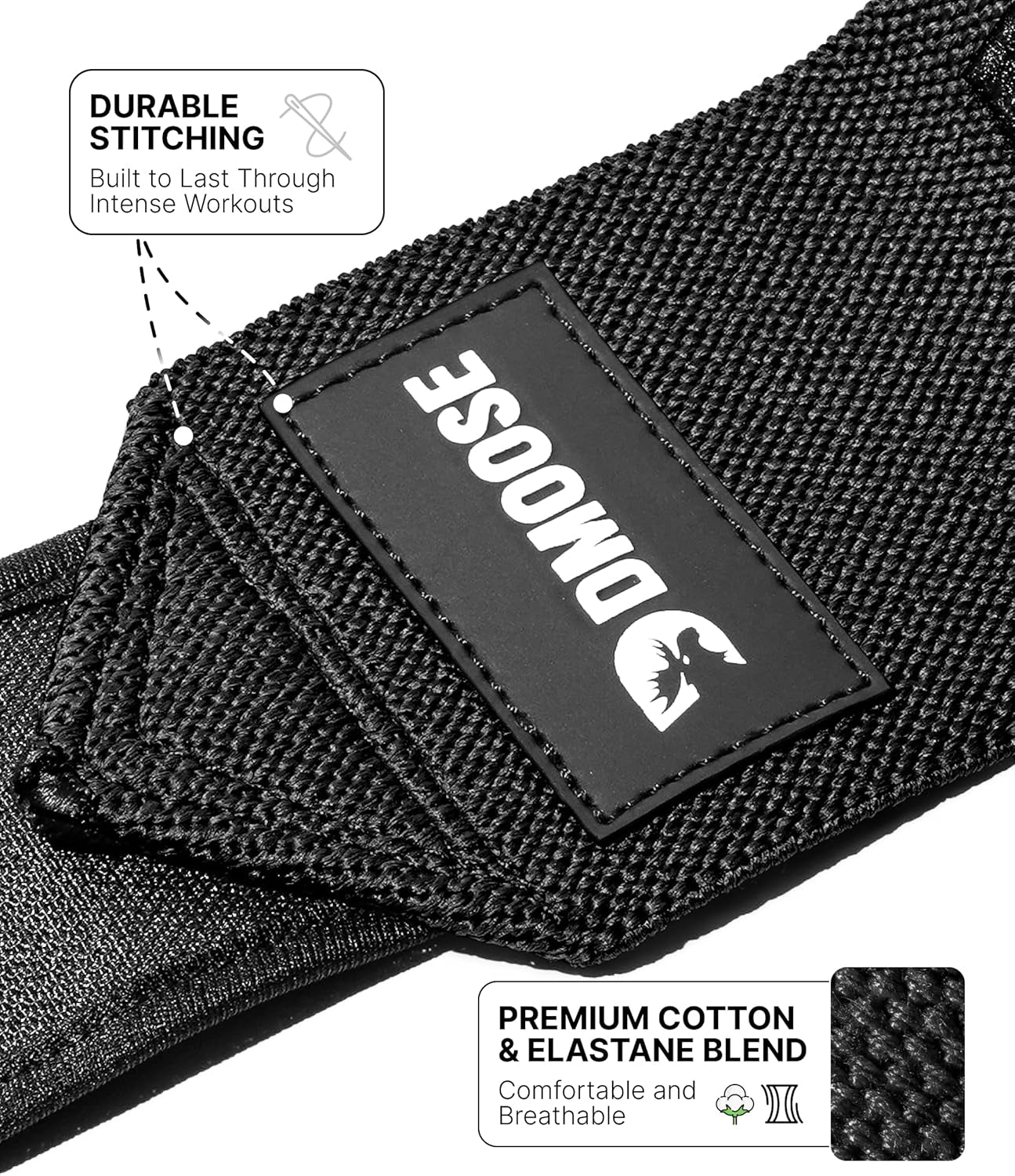 Heavy Duty 18" Fitness Wrist Wraps - Ultimate Support & Pain Relief for Weightlifting, Powerlifting & Workouts - USPA Approved for Men & Women