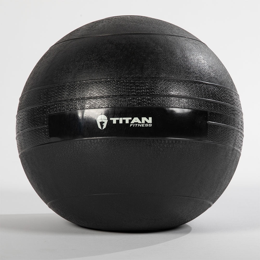 15 LB Rubber Slam Ball, Dead Weight Ball Absorbs Impact, Minimal Bounce, Textured Surface
