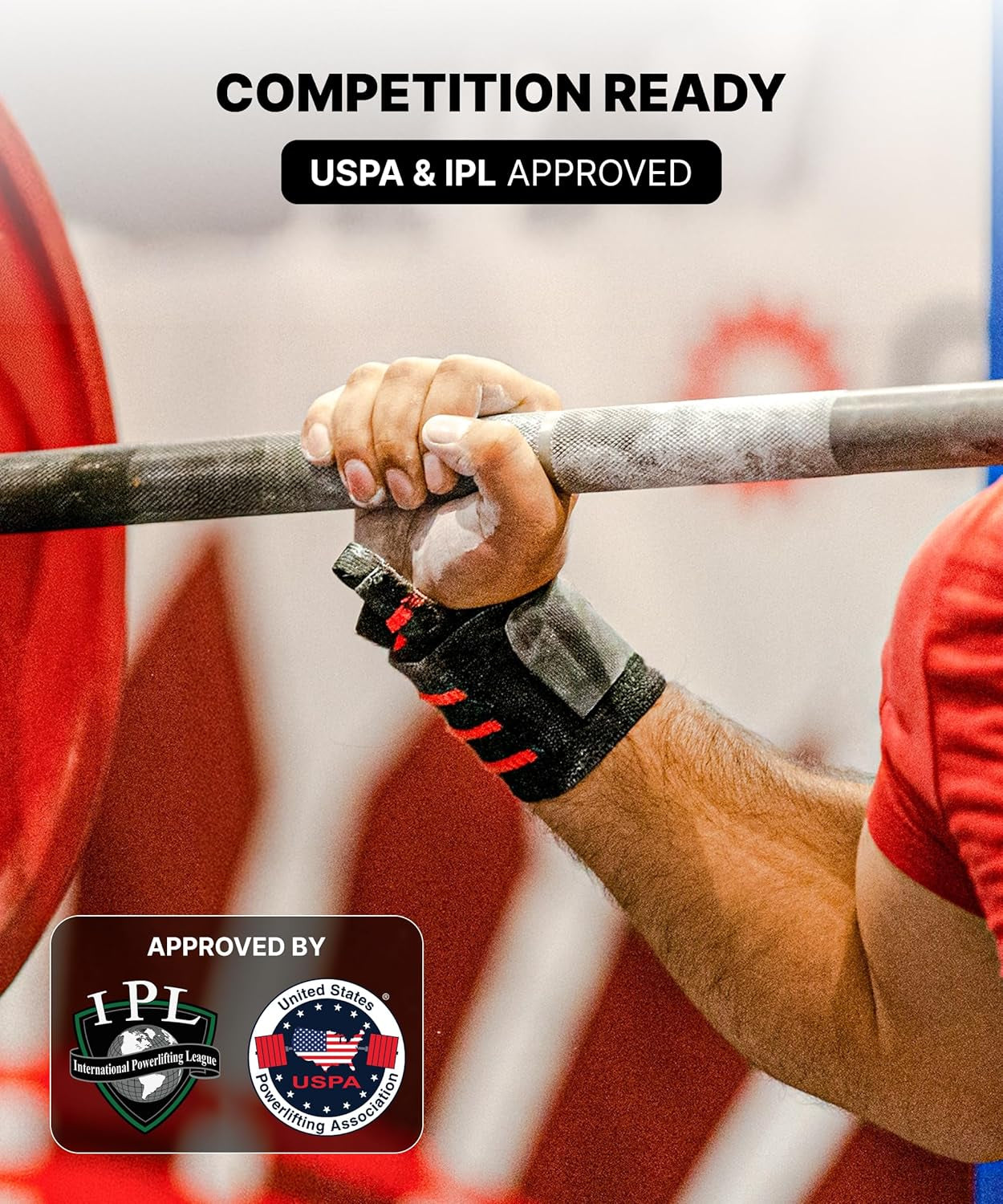 Heavy Duty 18" Fitness Wrist Wraps - Ultimate Support & Pain Relief for Weightlifting, Powerlifting & Workouts - USPA Approved for Men & Women